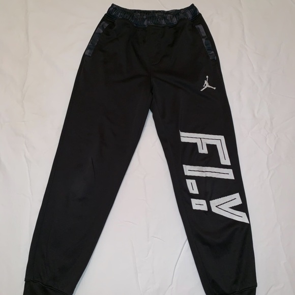 Jordan Other - Jordan Black/Grey Joggers With Colored Waistband